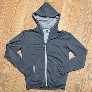 Vuori Gray Hooded Jacket